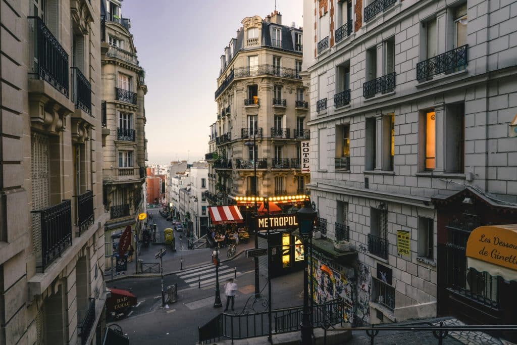 France streetscape